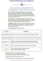 FreX Software DOWNLOAD Access and Registration